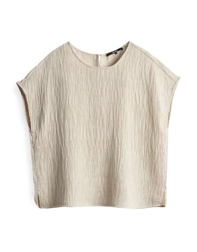 someday Damen Kurzarmbluse ZLAMEA mit Crinkle Effekt - Damenblusen aus hochwertiger Ecovero Viscose für hohen Tragekomfort und einen modernen Look, ideal für Büro und Freizeit.