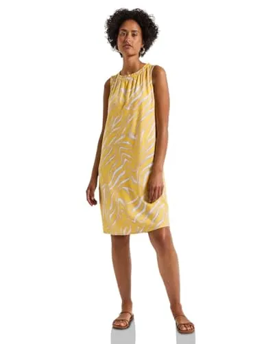 STREET ONE Gemustertes Kleid in gelb von Street One