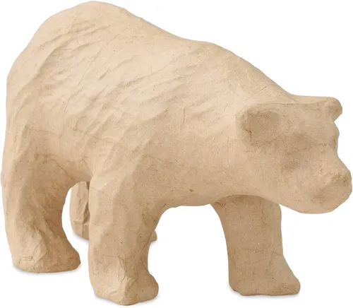 Pappmaché, Eisbär 22x11,5cm, Decopatch