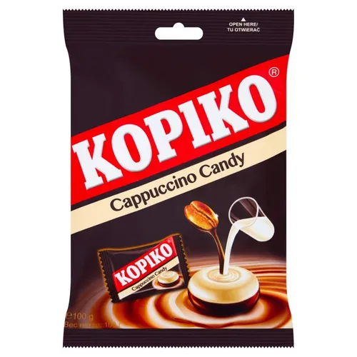 Kopiko Cappuccino Cukierki kawowe 100 g STORCK 8996001320839