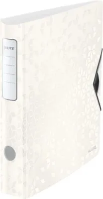 LEITZ Aktenordner Active Wow A4 Polyfoam schmal weiß in weiß von Leitz
