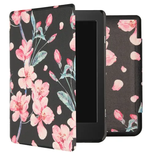 imoshion Design Slim Hard Case Klapphülle für das Tolino Page 2 - Blossom Waterc