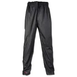 PU-Regen-Bundhose - Gr. S - schwarz - PU auf Polyester-Trägergewebe - EN 343 Kl. 1 - atmungsaktiv, wind- und wasserdicht 8.000 mm
