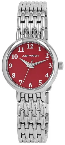 JUST WATCH Quarzuhr JW10249 Mit Edelstahlband, geflochten, silberfarben, D 28 mm, 5