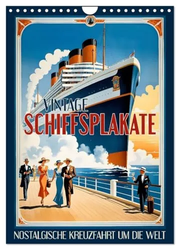 Vintage Schiffsplakate von CALVENDO