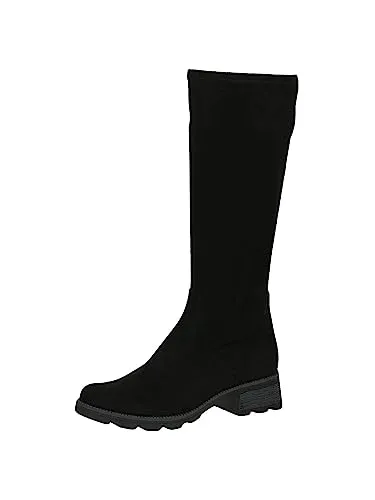 CAPRICE Stiefel 9-25613-41 044 G-Weite - Wanderschuhe mit G-Weite für optimalen Tragekomfort, 4.5 cm Blockabsatz für stilvolles Gehen und Stretch Schaft für individuelle Passform.
