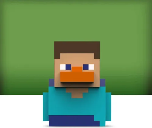 Minecraft Tubbz Mini PVC Figur Steve 5 cm