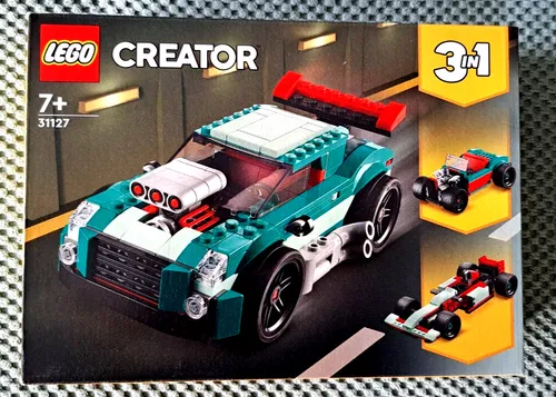 Lego 31127 Creator 3 in 1 Street Racer - LEGO 3 in 1 Set für kreative Baumeister ab 7 Jahren, inklusive OVP. Baue deinen eigenen Straßenflitzer und erlebe unendlichen Spielspaß!