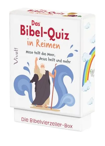 Das Bibel-Quiz in Reimen: Mose teilt das Meer, Jesus heilt und mehr