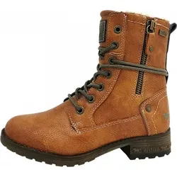 Mustang Shoes Concetta Winterstiefel mit TEX-Membran in Braun (36 EU) - Stylische Schnürstiefel mit TEX-Membran für optimalen Wetterschutz. Atmungsaktiv, warm gefüttert und ideal für kalte Tage – perfekt für deinen Alltag!