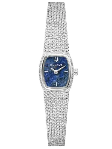 Bulova 96L343 Damenuhr Quarz Goddess of Time Blau - Elegante Armbanduhr für Damen mit präzisem Quarzwerk, kratzfestem Saphirglas und stilvollem blauen Ziffernblatt – ein zeitloses Accessoire für jede Gelegenheit.