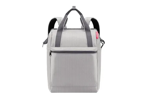 REISENTHEL® Rucksack Allrounder R 23 Liter grau - Daypack mit 23 Litern Volumen, aus robustem 100% Polyester, ideal für Freizeit und Alltag, stilvolles herringbone grey Design.