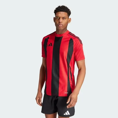 adidas Performance Fußballtrikot Striped 24 - Das adidas Performance Striped 24 Trikot in Blau überzeugt durch seine kühlende und atmungsaktive Funktionalität. Ideal für den Teamsport, bietet es optimalen Tragekomfort und eine perfekte Passform für jedes Training.