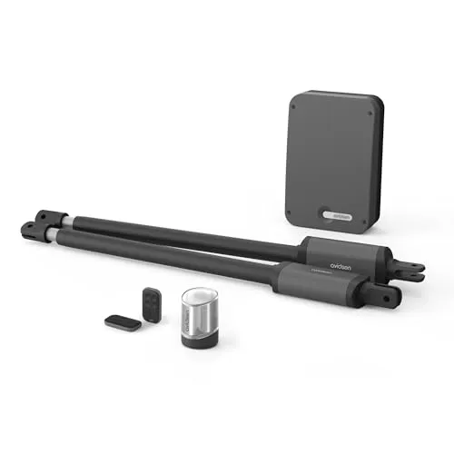 Styrka 310 Motorisierung - Avidsen - Teleskop-Antrieb für Flügeltore bis 300 kg, inklusive Fernbedienungen und Blinklicht. Ideal für eine komfortable und sichere Torsteuerung.