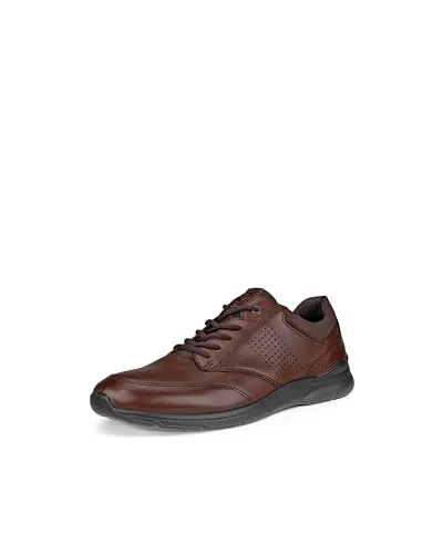 ECCO Herren Irving Schuhe - Cocoa Brown Coffee, 45 EU - Herren-Sneaker aus hochwertigem Vollnarbenleder mit innovativer ECCO FLUIDFORM Technologie für ultimativen Komfort und Flexibilität.