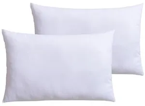 Kissenparade Microfaserkissen Set, 40x60 cm in weiß von fan