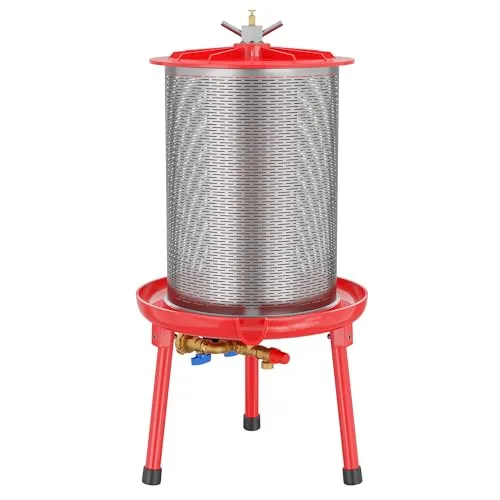 Wiltec Edelstahl Hydropresse 20L