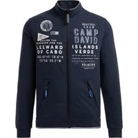 Camp David Sweatjacke Herren in blau von CAMP DAVID