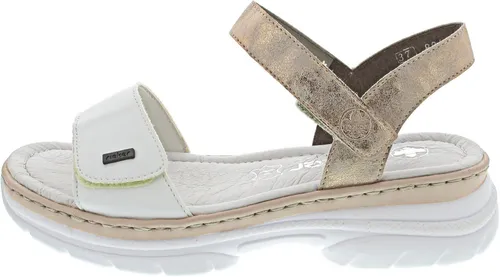 Rieker Sandalette - Wanderschuhe mit weich gepolsterter Antistress-Decksohle und flexibler, rutschhemmender Laufsohle - ideal für höchsten Gehkomfort im Alltag.