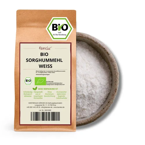Kamelur Bio Sorghummehl weiß (5kg) von Kamelur