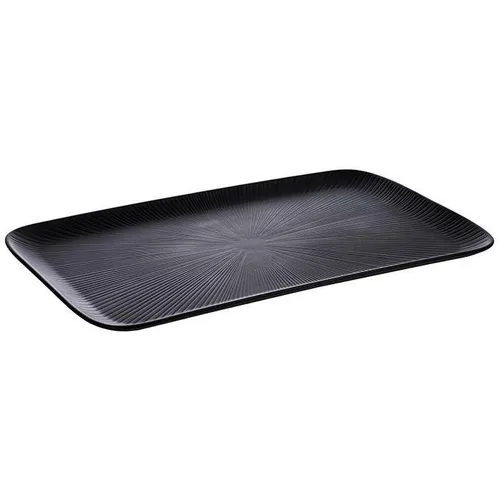 GN 1/1 Serviertablett Serie NERO aus Melamin, Farbe Schwarz von APS