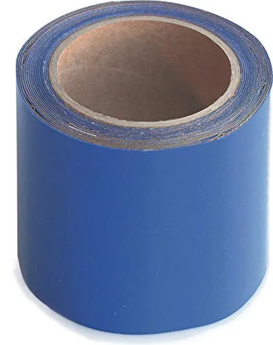 WUPSI PVC-Planen-Reparaturband - 10 cm x 5 m, blau - Klebstoffe für schnelle und einfache Reparaturen an LKW-Planen, Zelten und mehr. Robust, reißfest und ideal für Notfälle – verlängern Sie die Lebensdauer Ihrer Ausrüstung!