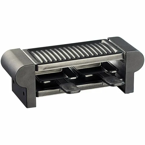 Raclette für 2 Personen, mit Grillaufsatz und heißem Stein, 350 Watt