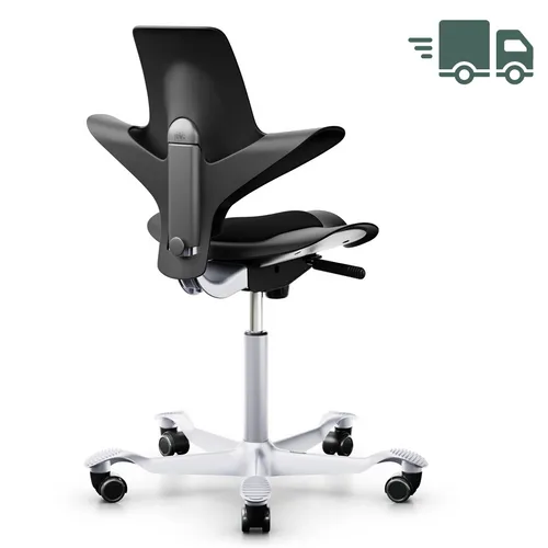 Produktbild HAG Capisco Puls 8010 | Schwarz Black Edition | Ergonomischer Bürostuhl