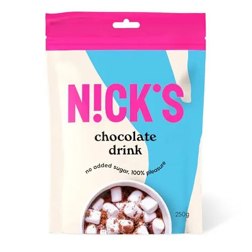 N!CK'S Heiße Schokolade ohne Zuckerzusatz, 250 g