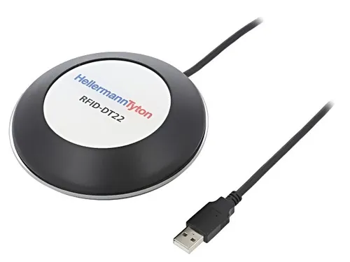 Produktbild 556-00702 RFID Leser 0-55°C Schnittstelle: HID,USB 13,56MHz HELLERMANNTYTON