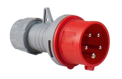 CEE Stecker 400 V Starkstromstecker 16 A 5-polig 6 h IP44 Schwabe 60420
