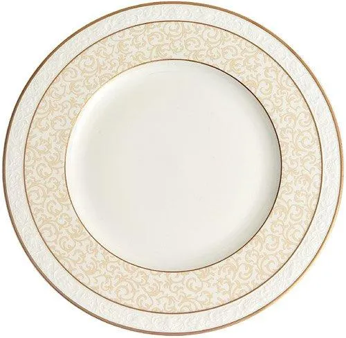 Villeroy & Boch Ivoire Speiseteller in gold von Villeroy & Boch