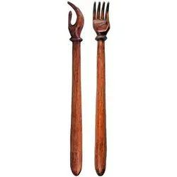 Rückenkratzer aus Soar-Holz, 50 cm lang