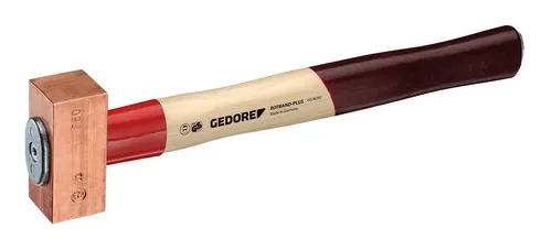 Gedore Kupferhammer 622 H-1500 1840g - Hämmer – Robuster Kupferhammer mit 1840g für präzises Arbeiten ohne Beschädigung der Oberfläche.