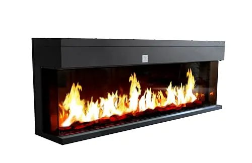 Chemin'arte 3D-Einbau-Elektrokamin 152 cm
