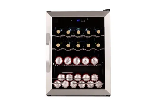 Klarstein Coachella 65 Mini Kühlschrank in silber von Klarstein