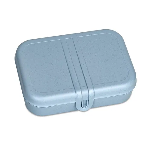 Koziol Pascal L Lunchbox mit Trennsteg, nature flower blau - Die Lunchbox PASCAL L bietet großzügigen Stauraum für Ihre Snacks und Mahlzeiten. Mit einem praktischen Trennsteg sorgt sie dafür, dass alles frisch und getrennt bleibt.