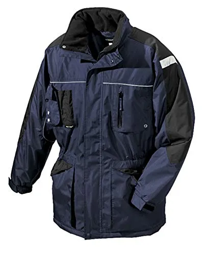teXXor Winterparka Aalborg XL, gefütterte Regen Arbeitsjacke