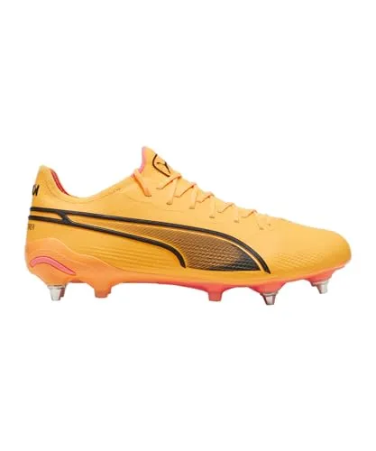 PUMA King Ultimate MxSG Eclipse orangeschwarz, 43 Unisex