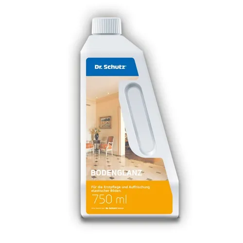 CC Dr. Schutz Bodenglanz 750 ml - Hochwertiger Bodenreiniger - Effektiver Bodenreiniger für elastische Bodenbeläge, sorgt für strahlenden Glanz und schützt die Oberfläche. Ideal für die regelmäßige Pflege.