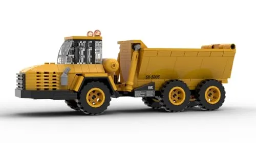 Stone Heap Muldenkipper Baufahrzeug, 14+ Jahre, 414 Teile, Klemmbausteine-Bausatz, 24 x 9 x 7 cm