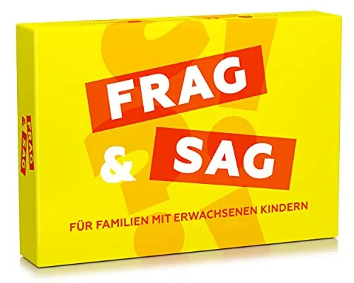 Spielehelden Frag & Sag für Familien mit Erwachsenen Kindern | Lustige Spiele für Erwachsene ab 18 | 100+ Karten| Familienspiele Familie | Familien Geschenk Mama & Papa