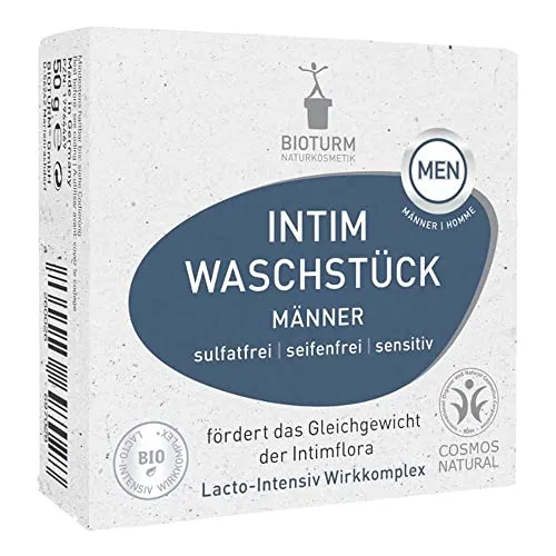 BIOTURM Intim Waschstück MÄNNER 50g