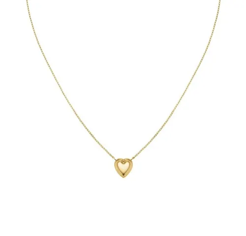 ROSEFIELD Kette mit Anhänger ROSEFIELD Halskette Mini Ridged Puffy Heart Necklace Gold JNPHG-J1008