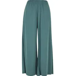 Urban Classics Damen Hose Ladies Modal Culotte, lässige 3/4 Länge - Lässige Marlene Hose mit Gummibund für optimalen Sitz. Hergestellt aus hochwertiger Modal-Polyester-Mischung für ein angenehmes Tragegefühl. Ideal für vielfältige Sommerlooks und in Größen XS bis 5XL erhältlich.