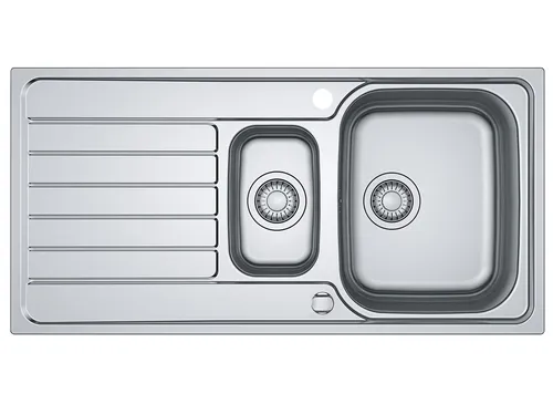 Franke Spark SKX 651 Edelstahlspüle mit Excenterbetätigung