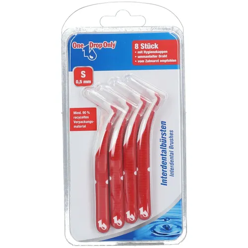 ONE DROP Only Interdentalbürsten S 0,5 mm 8 St.