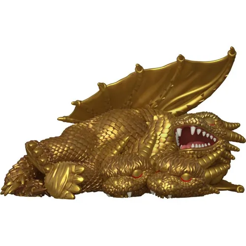 Godzilla Super Sized POP! Movies Vinyl Figur Sleeping King Ghidorah 15 cm - Action- & Spielzeugfigur: Detailreiche und große Funko POP! Figur, ideal für Sammler und Fans der Godzilla-Reihe.
