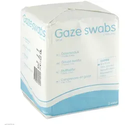 Mullkompressen 10x10 cm unsteril 8lagig 100 St