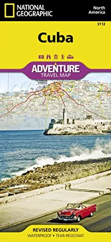 National Geographic Adventure Travel Map Cuba: Waterproof. Tear-resistent (National Geographic Adventure Map, Band 3112)